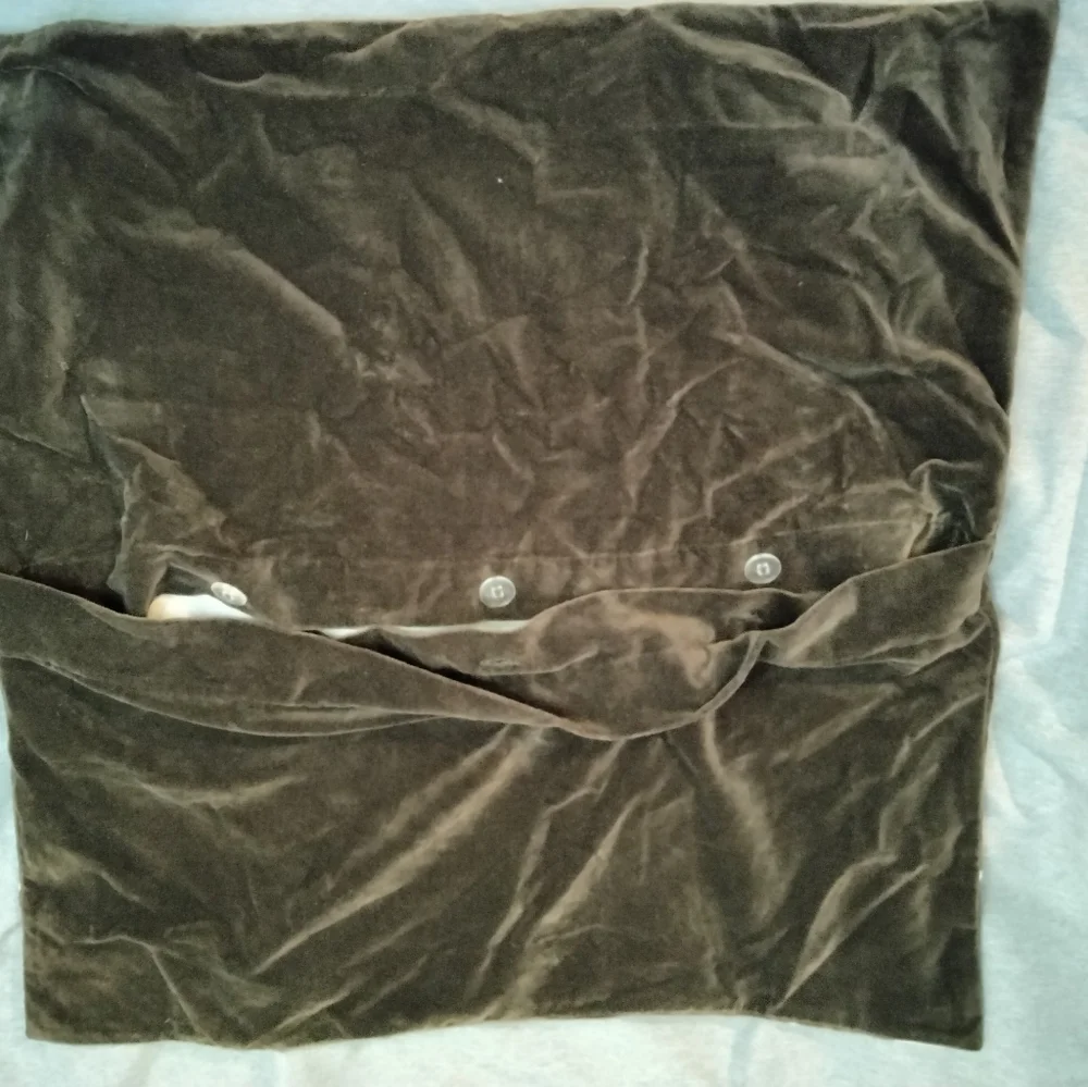 BNWOT Williams Sonoma Home Velvet Heavily Embossed 24